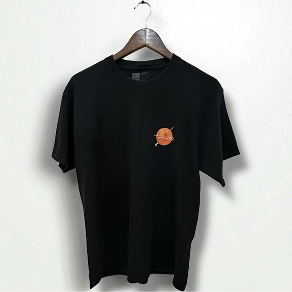 266 LIRX | Honduras Men’s Black Graphic Tee Cactus Sunset Streetwear Cotton (L) - Picture 2 of 12